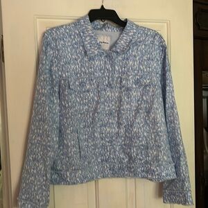 Tommy Bahama 2 palms raw edge linen jacket. Like new excellent condition.